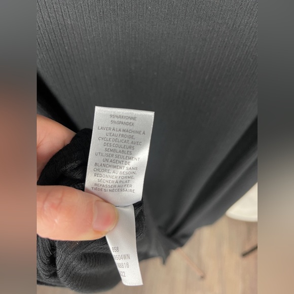 BP Ruched Cami Black Minidress Size 2X NWT - Picture 11 of 12